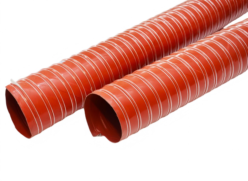 Двойной свернутый высокий температурный воздушный воздуховод